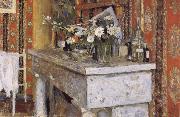 The Mantelpiece, Edouard Vuillard